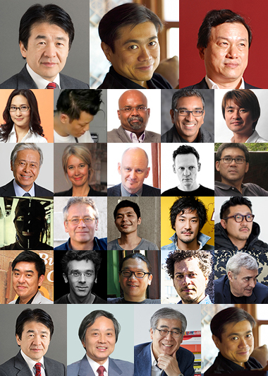 Speakers of Innovative City Forum 2014